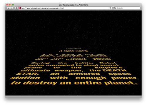 Guillee Im Done Star Wars Opening Crawl
